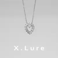 在飛比找蝦皮商城優惠-【X.LURE】14K 水滴線條鑽石墜子 後穿孔 無墜頭 項