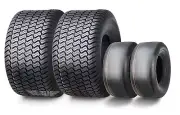 WANDA 11X6-5 & 20X10-8 Zero turn Lawn Mower Tractor Turf Tires 4 Ply-13205/13040