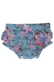 Aqua Back Floral Bloomer--PAP-PP-BLO-9