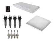 Denso 4 Ignition Coils 4 Double Platinum Spark Plugs Tune Up Kit For Scion L4