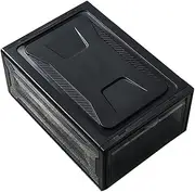 HEALSOPTHY 1Pc Transparent Sneaker Storage Box Shoe Container for Easy Access Stackable Design for Shoes for Organizing Sneakers Closet Entryway