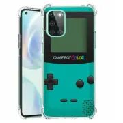 (GameBoy Mint)ShockProof TPU phone case cover(Clear)for Oneplus Nord N10 5G