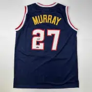 Facsimile Autographed Jamal Murray Denver Blue Reprint Jersey Size Men's XL