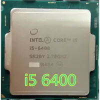 在飛比找蝦皮購物優惠-舊 INTEL CORE I5 6400 CPU (2.7G