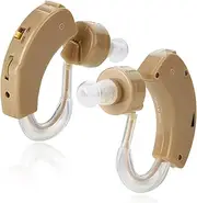 Behind the Ear Sound Amplifier - BTE Hearing Amplifier and Digital Sound Enhancer with Noise Reducing Feature, a Smaller & Discreet Digital Ear Amplification Device/(Pair) by MEDca