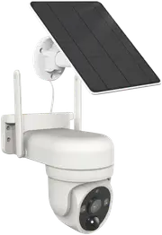 Connect SmartHome Outdoor Pan & Tilt camera with Solar