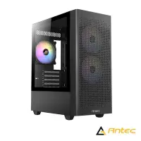 在飛比找Yahoo奇摩購物中心優惠-Antec 安鈦克 NX500M ARGB M-ATX 電腦