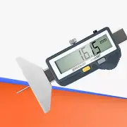Digital Depth Calipers Gauge Stainless Steel Car Tire Measuring Tools&Bluetooth