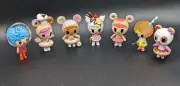Tokidoki Donutella and Her Sweet Friends Series 4 Set of 7 Complete With Chaser