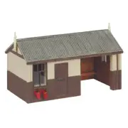 Bachmann 44-1004B OO Gauge Narrow Gauge Corrugated Platform Shelter and Office C