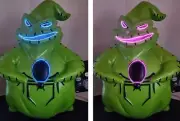 Nightmare Before Christmas 14" Oogie Boogie GEMMY Fiber Optic Blow Mold