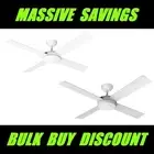 MARTEC Quantum 48" 1220mm DC Ceiling Fan With Remote Light White