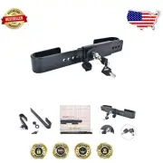 Keyless Steel Cargo Lock with Tubular Keys - Perfect for Trailers & Containers