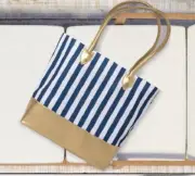 Crabtree & Evelyn Vacation Vibe Tote Bag - NEW