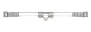 Metro MAX4-L30-2S Stackable Shelf Ledge (Back) for MetroMax 4 Industrial Plasti