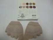 BLOCH S0662 Foot Glove Tan Sole and toe Protection ladies sizes