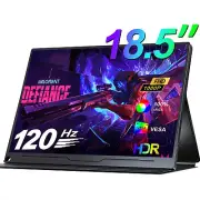 120Hz Gaming Monitor 18.5 Inch 1920x1080 Portable Screen Laptop USB C Monitor