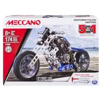 在飛比找PChome商店街優惠-MECCANO-5合1摩托車組組(174PCS) 金屬組裝玩