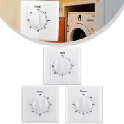 Streamlined Mechanical Timer Control Socket for Water Heaters and Fans