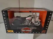 Maisto Harley-Davidson 1997 FLSTS Heritage Springer Red & White Scale 1:18 Box