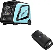 1PC Gentrax Inverter Generator 4.2KW Max 3.5KW Rated Pure Sine 8.8L Fuel Tank 1PC VoltX 5000mAh Power Bank Portable Charger 20W Type-C Capsule Phone Battery