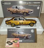 1:18 Classic HDT LJ GTR XU1 Torana #28C Peter Brock 1972 Bathurst Winner Gold