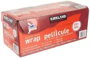 Kirkland Signature Plastic Food Wrap, 12 Inch x 3,000 Foot