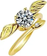 MYTHATOM Golden Flying Ball Ornaments Rotatable Alloy Ring The Boy Who Lived Wizard Classic Movie Peripheral Accessories Magic Novel Fan Jewelry, Medium, Metal, No Gemstone, Medium, Metal, No Gemstone