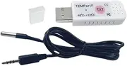 xioaue USB Thermometer Computer Temperature Sensor Temperature Probe Aquarium Industry Remote Monitor TEMPer1F