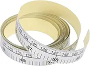 Yosoo Adhesive Measuring Tape, Double Scale Flexible Ruler, 150cm Long, Marked with Inches and Metric Scales