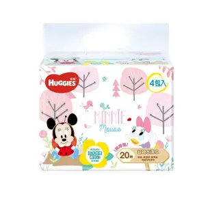 Huggies 好奇迪士尼限定 米奇米妮厚型純水濕巾 20抽x4包x15組/箱 現貨 蝦皮直送