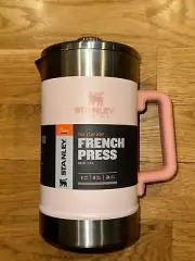Stanley Classic The Stay-Hot French Press 48 OZ Limestone Pink
