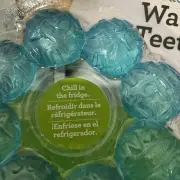 Infantino Water Teethers – Sensory Exploration and 3 Pack - 2 Lime + 1 Blue