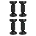 4 Pcs Bed Frame Anti-Shake Tool Adjustable Threaded Headboard Stoppers for Wall