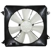 Passenger Radiator Fan Motor Fan Assembly Condenser Fits 09-14 TSX 341527 (for: Honda)