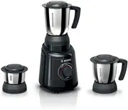 [Bosch] TrueMixx Black 500 Watt Joy Mixer Grinder, 3 Jars - MGM2133BIN