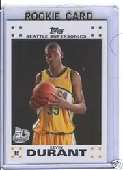 2007 Topps Kevin Durant Rookie Card