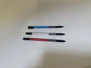 3 Piece Stylus Set for The Original Nintendo DS Console Red/Blue/Silver #V34