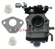 43cc, 49cc Carburetor (15mm) w/Gasket & 2 primer bulbs for scooter,Pocket bike