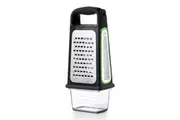 OXO GOOD GRIPS ETCHED BOX GRATER WITH REMOVABLE ZESTER