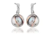 Clogau Welsh Gold Oyster Pearl Studs - 3SSPE