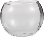 Abaodam Mini Fish Tank Glass Bowl Clear Terrarium for Dollhouse Accessories for Moss Landscapes and Floral Arrangements Space Efficient and Versatile Decoration