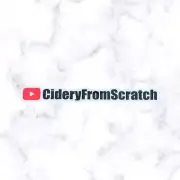 New - 4 inch Cidery From Scratch YouTube Sticker - Traverse City, MI