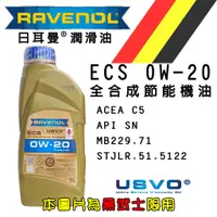 在飛比找蝦皮購物優惠-私訊福利 Ravenol 漢諾威 EFS 0W20 1L 公