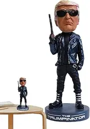 Humdcdy Figurines - Resin Collectible Statue,Shaking Head Doll for Women and Men, Car Dashboard Decoration for Interior