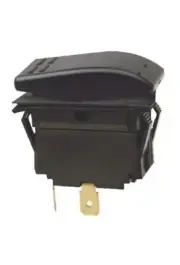 Seachoice Rocker Switch (Mom-On)-Off SPST Black #10881 24-6881