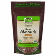 Organic Raw Almonds Unsalted 12 Oz By Now Foods