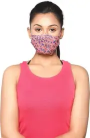 [5-Pack] Polyester Unisex Single-Layer Reusable & Washable Face Masks