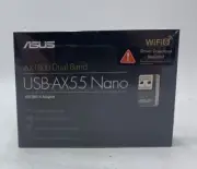 Asus AX1800 Dual Band USB-AX55 Nano USB WiFi 6 Adapter