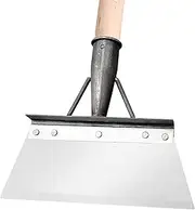 Garden weedd Remover Tool - Ice Scraper Driveway | Garden Hand Trowel | Multifunctional Ergonomics Stainless Steel Shovel for Garden Glass Courtyard Marble Concrete Ceramic Tile Kitchen